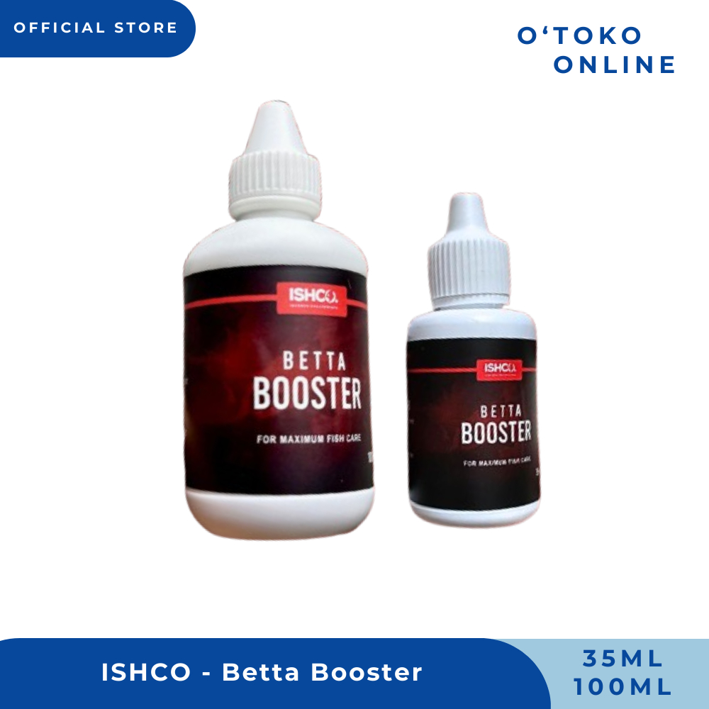 ISHCO - Betta Booster | Perawatan Vitamin Obat Ikan Cupang Kontes Anti Stress