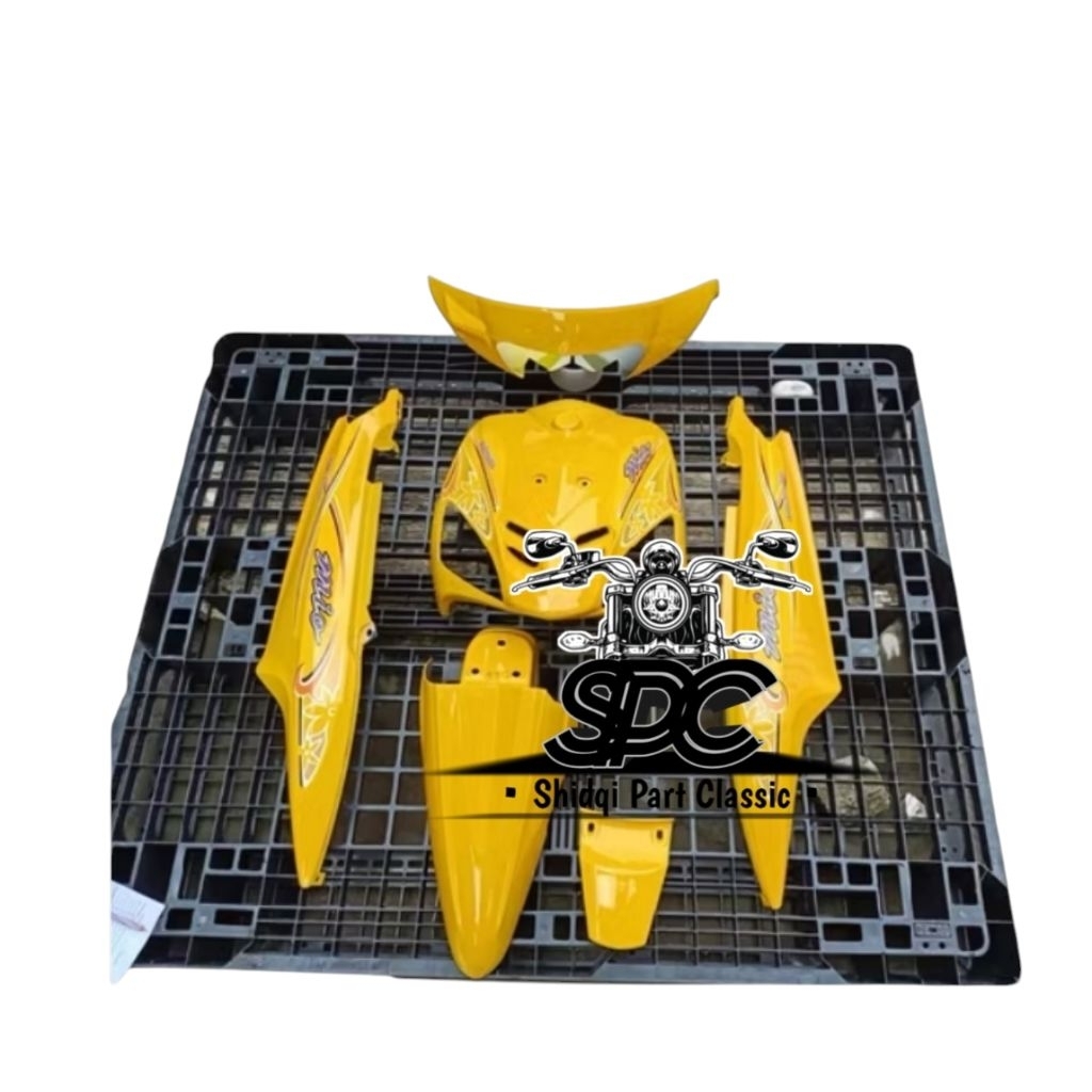 Body Mio Sporty Full Set 2004 Kuning Body Halus Mio Sporty Mio Lama