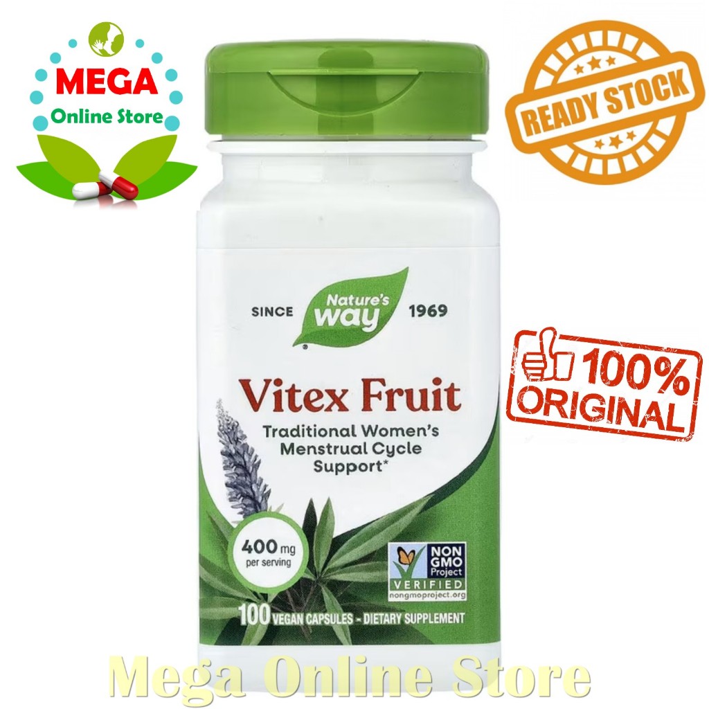 Nature's Way Vitex 100 Kapsul Vegetarian