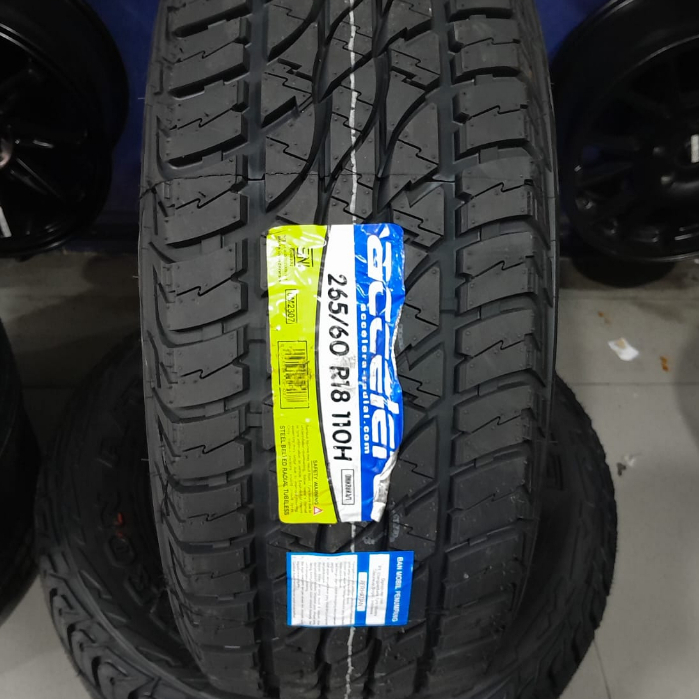 BAN SEMI OFFROAD PAJERO FORTUNER 265 60 R18 ACCELERA OMIKRON A/T