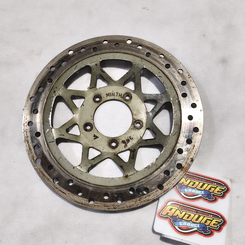 disc disk brake piringan cakram depan Honda baut 5 lebar 255 mm