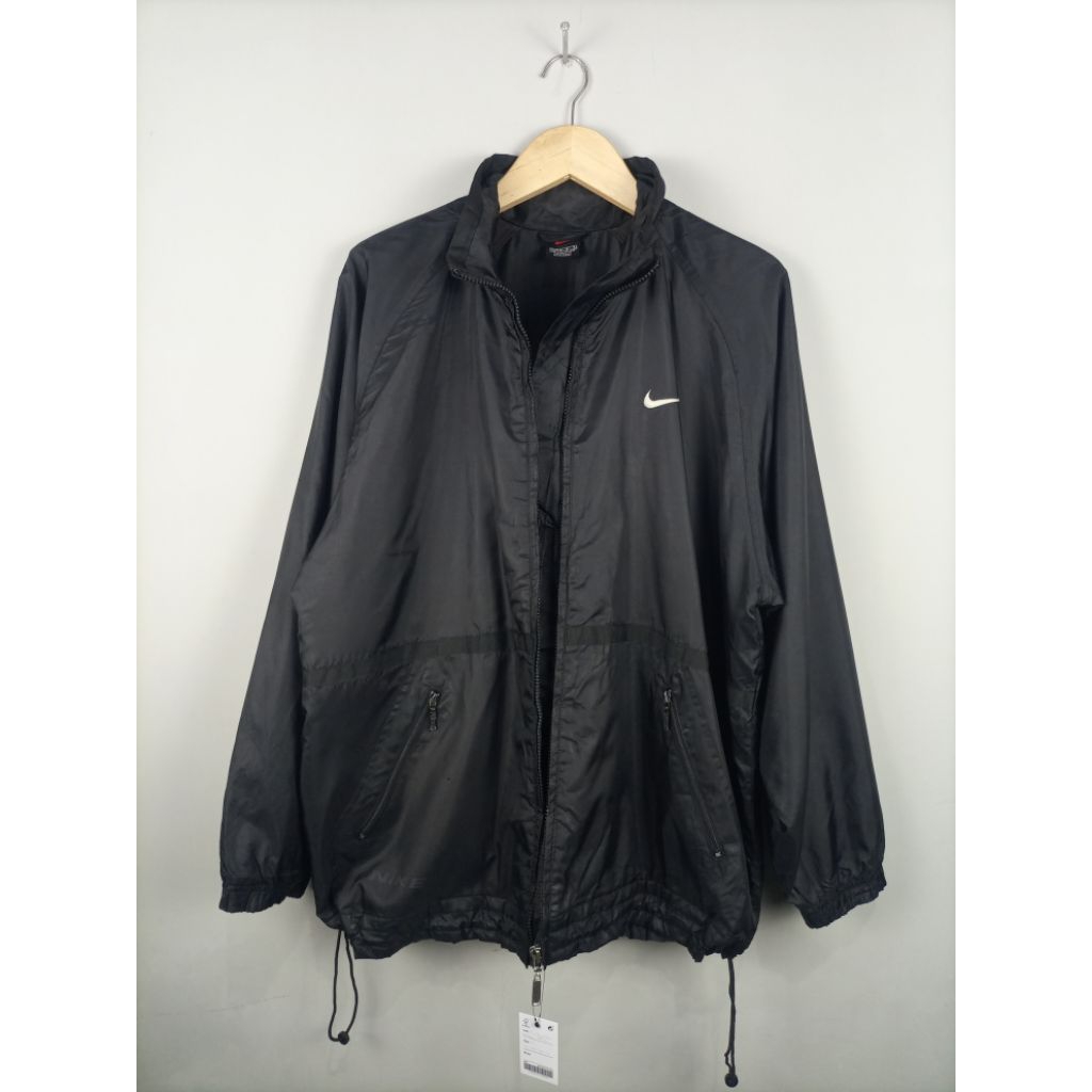 Jaket Nike WB Tebal Original_Hitam_Size L-XL