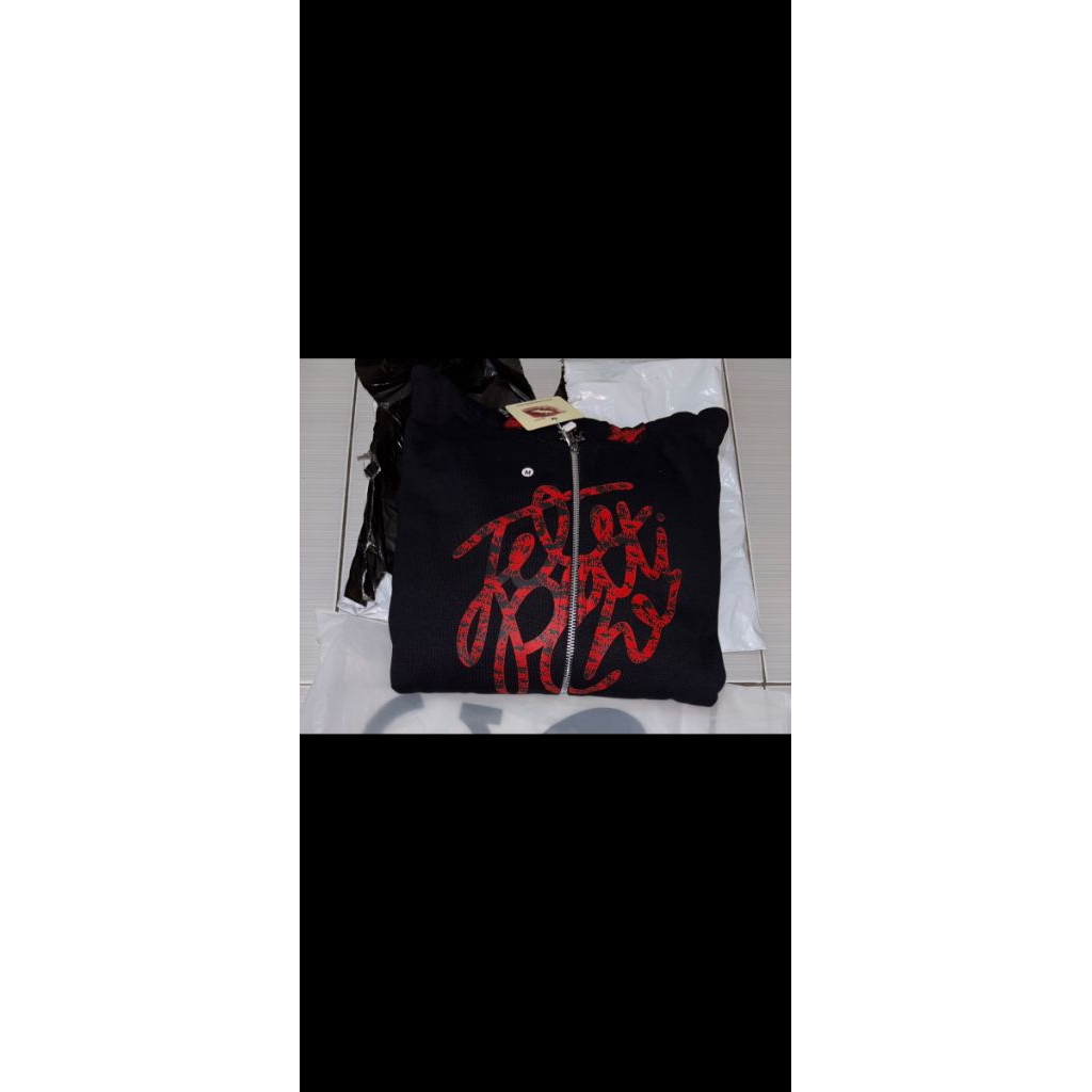 telepati Zip hood Hoodie size m