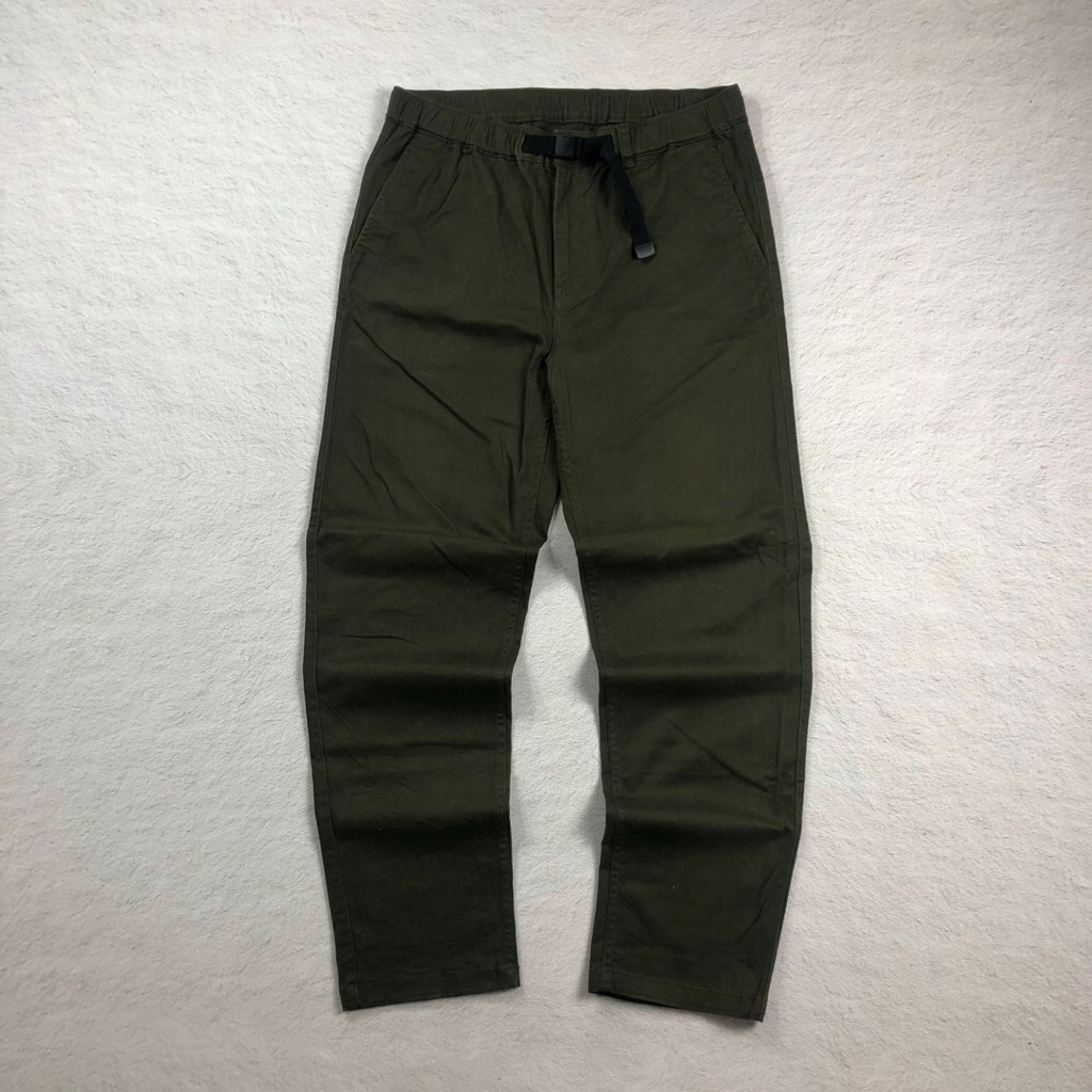 Utility pants olive green by musinsa standart.