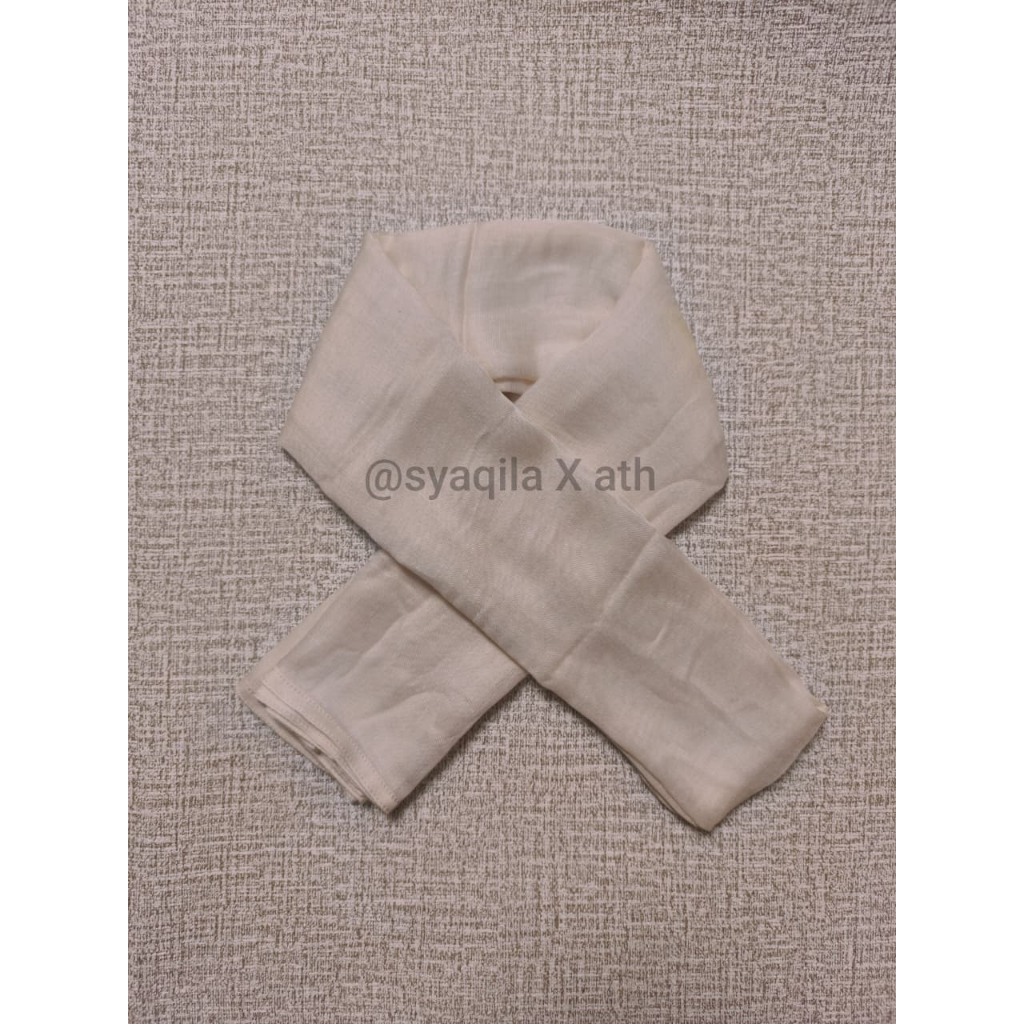 Pashmina Bamboo Almahira Original 175x75 | Hijab Jumbo Lembut Flowly Mudah Dibentuk