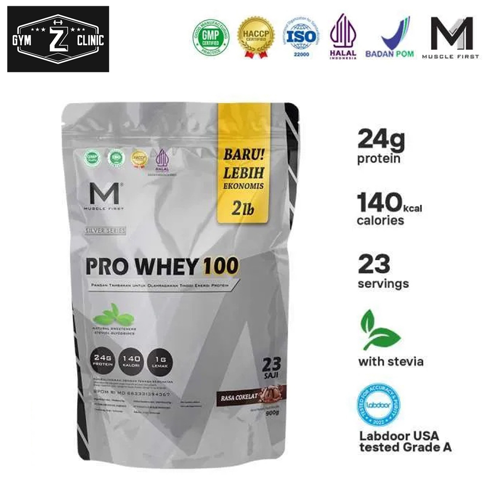 M1 MUSCLE FIRST Pro Whey 100 2lbs - Whey Protein Concentrate