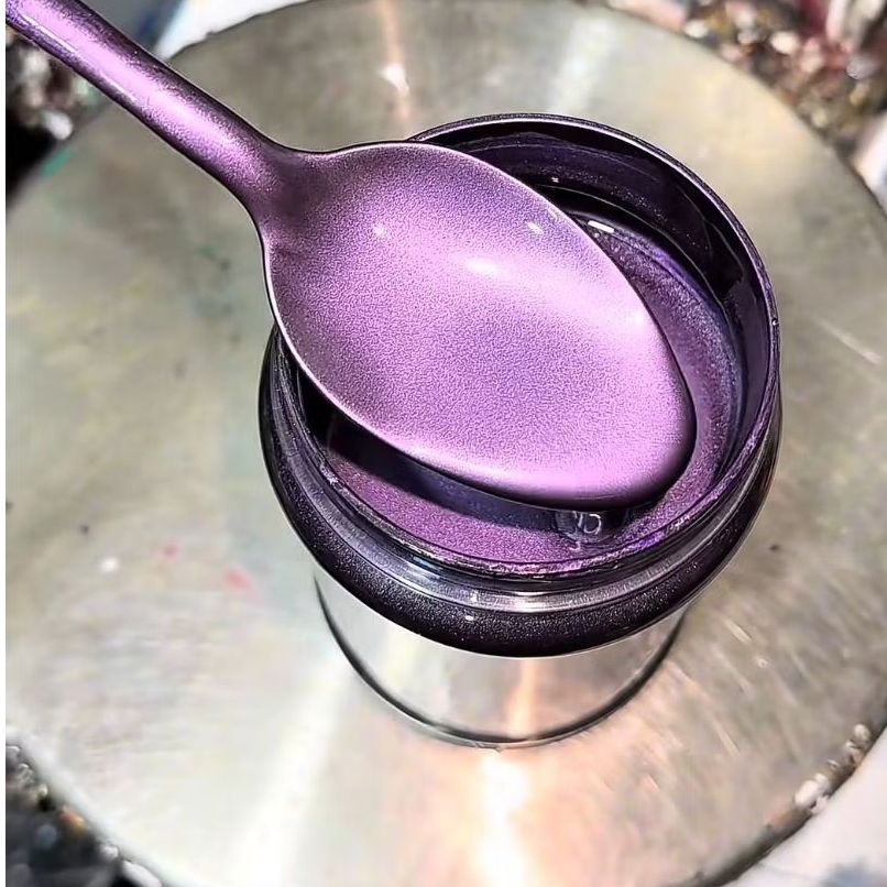 CAT PU PURPLE QUEEN SILVER | CAT MOTOR | CAT MOBIL | CAT AUTOGLOW | CAT AUTOMOTIF |