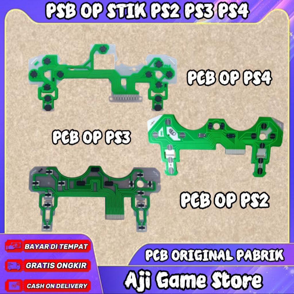 PCB Mika OP Original Pabrik Stik PS2 PS3 PS4