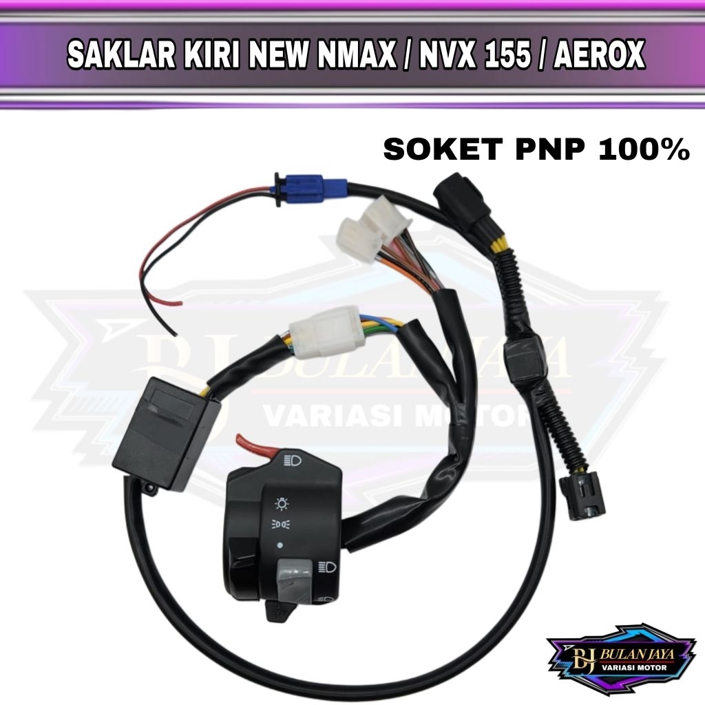 SAKLAR KIRI OLD VIXION ORI MINDA PNP NEW NMAX / NEW AEROX CONNECTED
