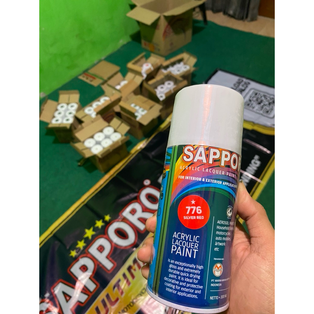 Pilox sapporo Red silver 300ml