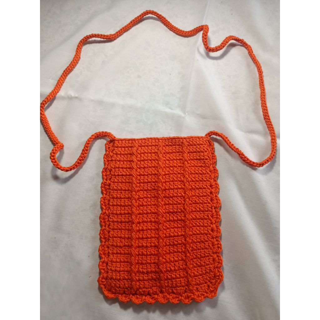 Tas Rajut HP Muat Untuk Dompet