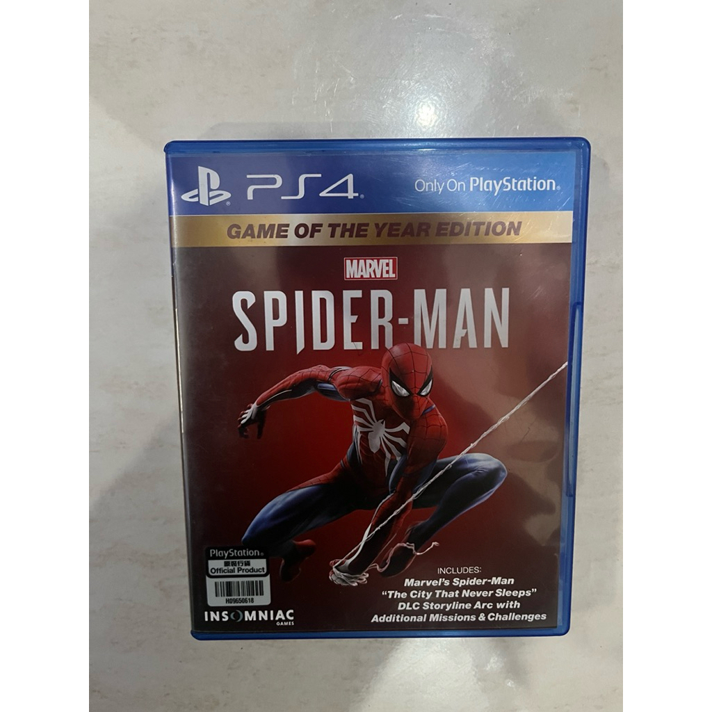 BD PS 4 Spiderman Bekas