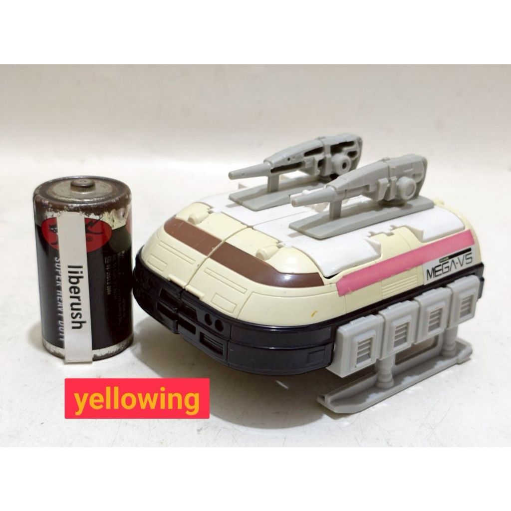 pink tank shuttle Bandai dx mega voyager megaranger denji sentai power rangers in space action figur