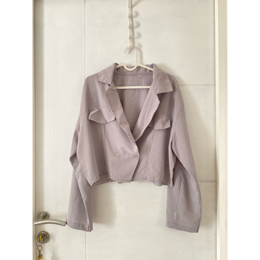 Blazer Jumbo Wanita Preloved | LD 110 | Adem Nyaman