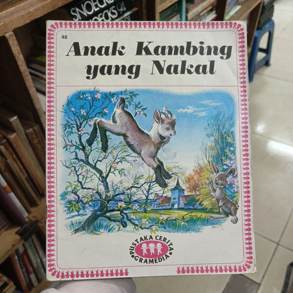 Buku Cerita Tini -Anak Kambing Yang Nakal