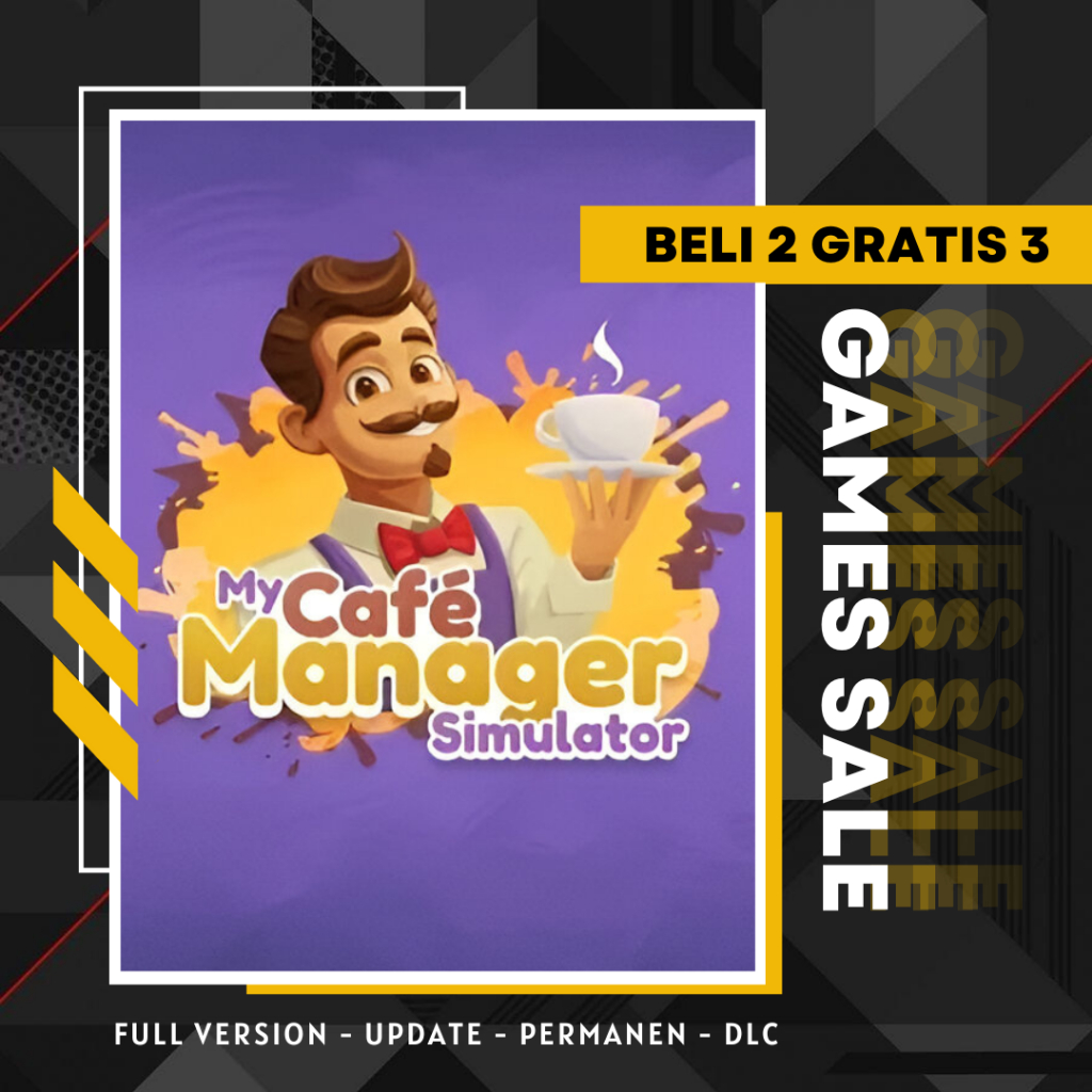 MY CAFE MANAGER SIMULATOR - GAME PC - GAME LAPTOP - PC GAMES