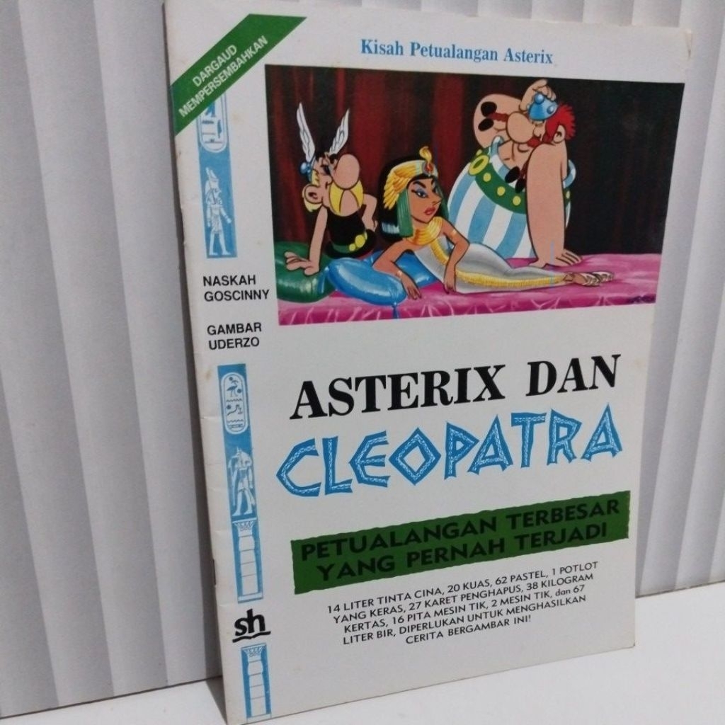 ORIGINAL KOMIK ASTERIX "ASTERIX DAN CLEOPATRA"
