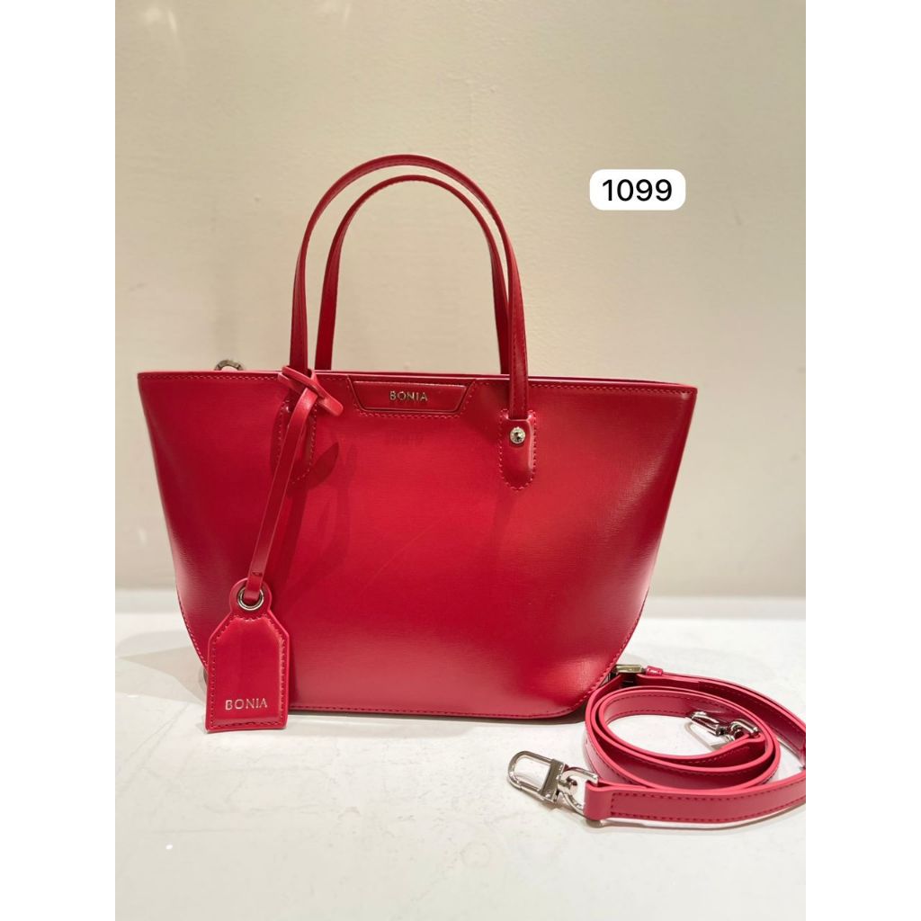 tote bag bonia original merah polos