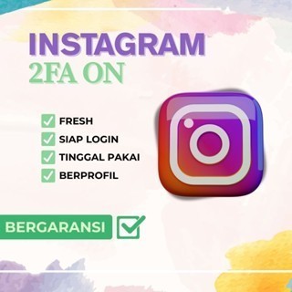 AKUN IG INSTAGRAM 2FA ON BERGARANSI RANDOM - 200 FOLLOWER