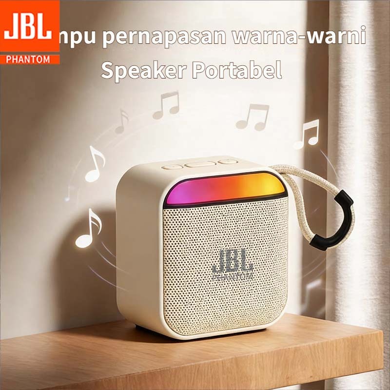 JBL Speaker Bluetooth Mini, Audio Kecil Portabel Nirkabel, Suara HiFi, Pemasangan TWS, Pengisi Daya 