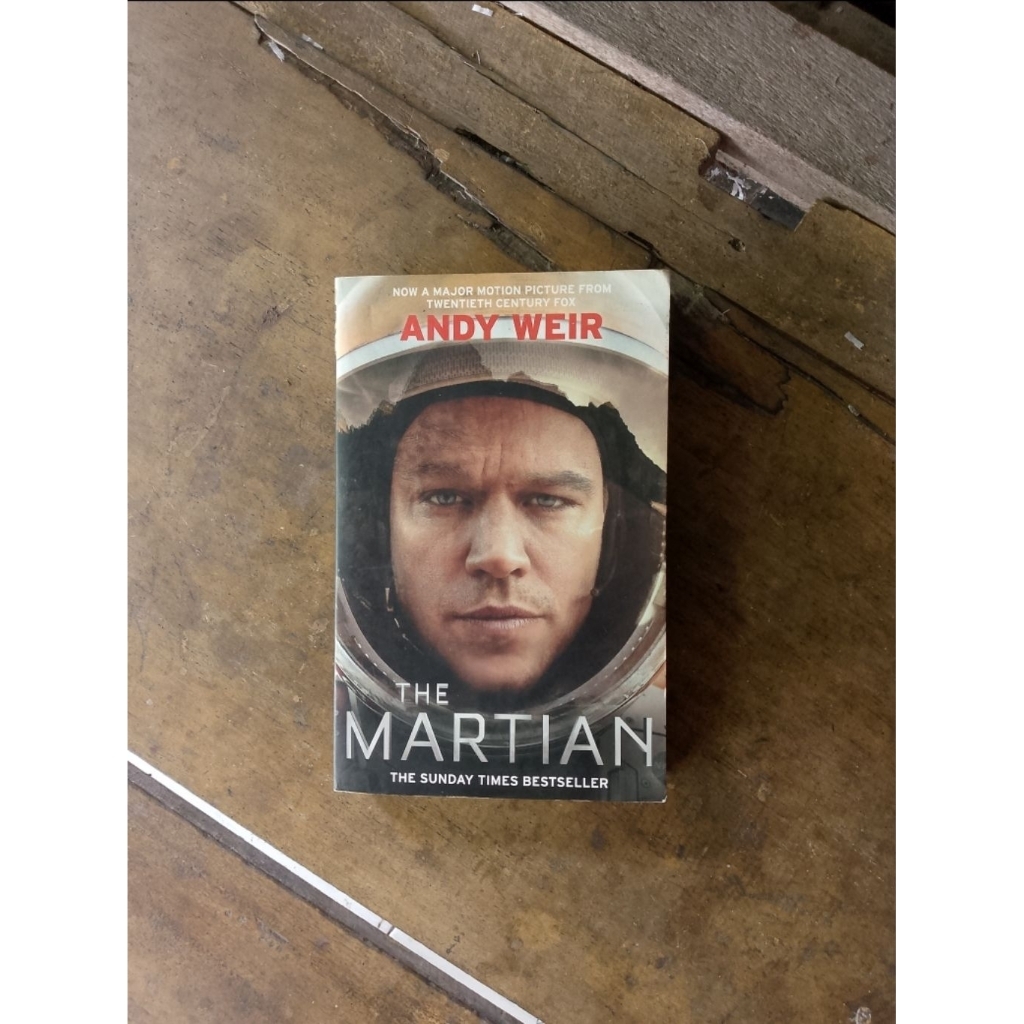 Buku Novel Import Science Fiction The Martian - Andy Weir