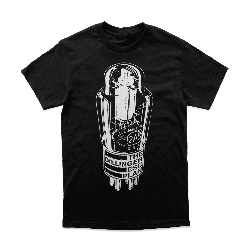 Kaos Tshirt Baju Band The Dillinger Escape Plan "Tube" Merchandise Heavy weight 16s