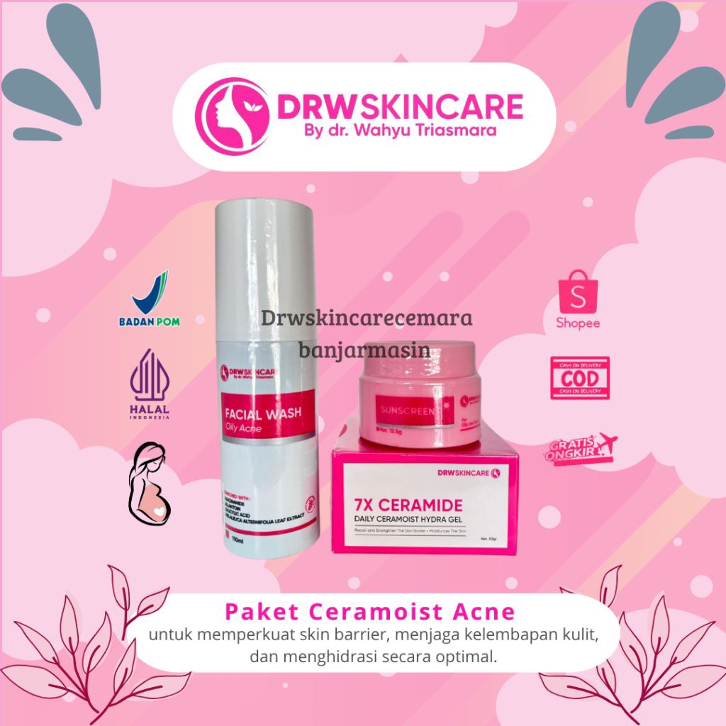 Paket Ceramoist Glowing DRW SKINCARE
