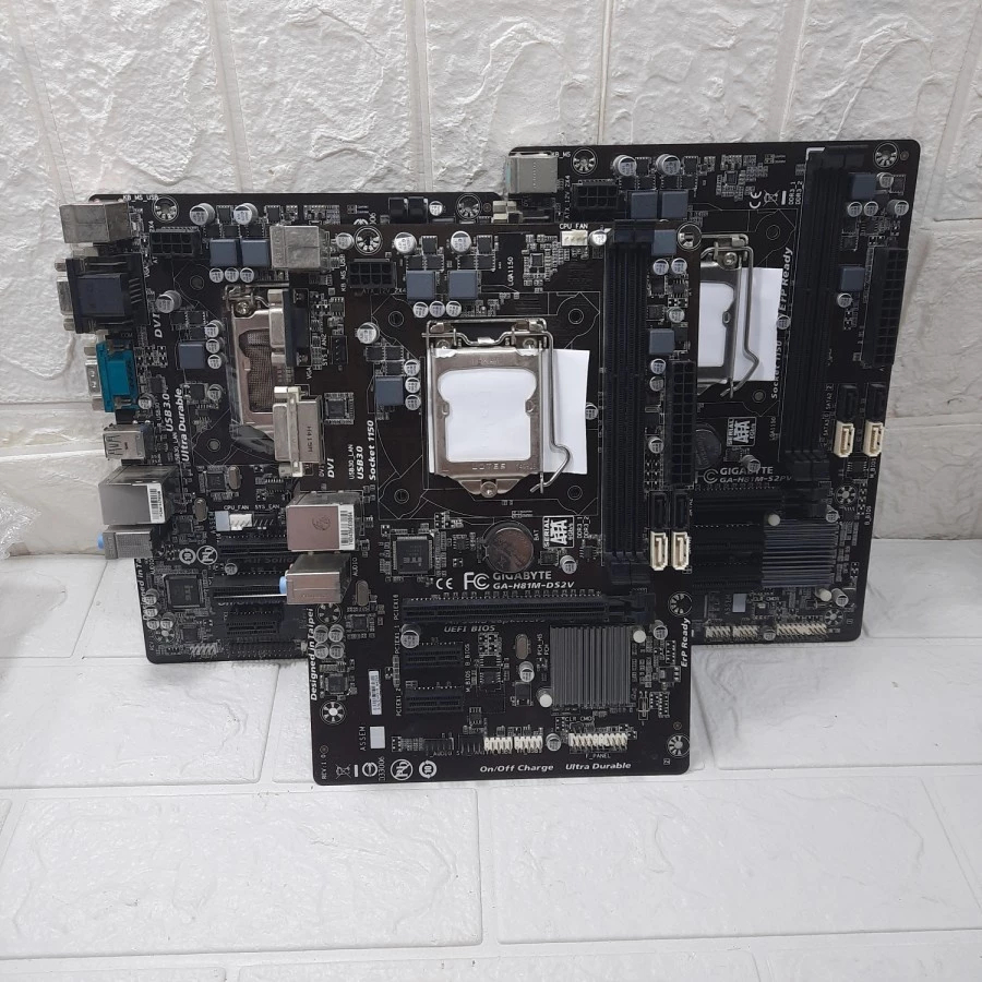 Motherboard Mobo Intel H81M Socket LGA1150 MSI/ASUS/GIGABYTE
