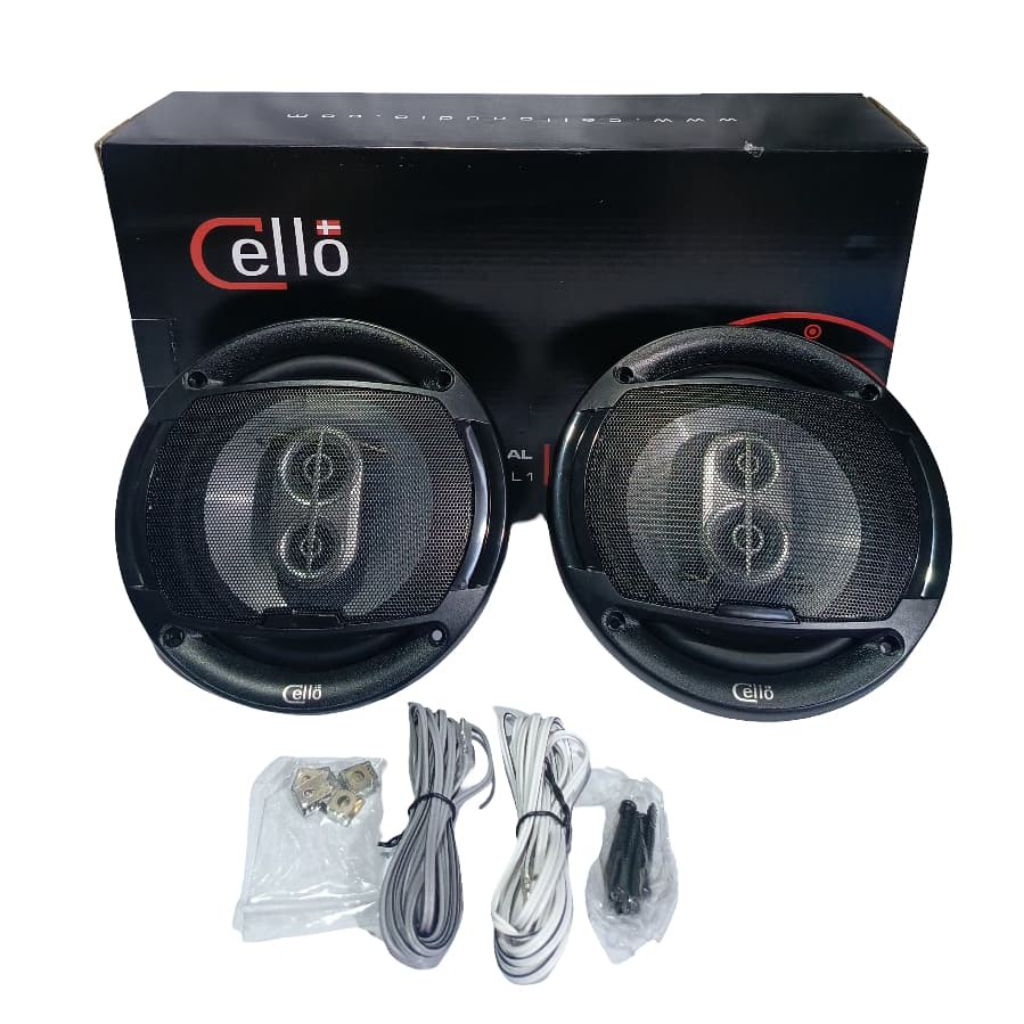Speaker Mobil Cello 6.5" 3way COAXIAL 1-Audio Mobil 6,5 inch 3 Way