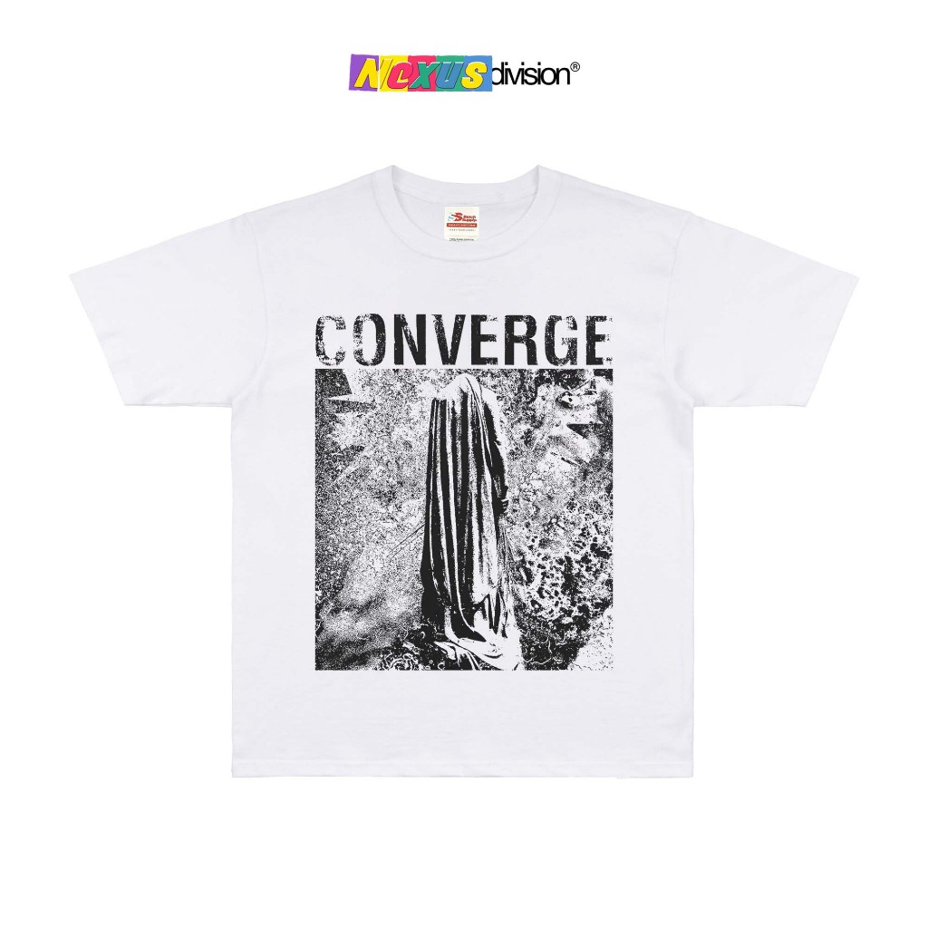 Converge - Converge Tshirt White - Kaos Band Heavy weight 16s