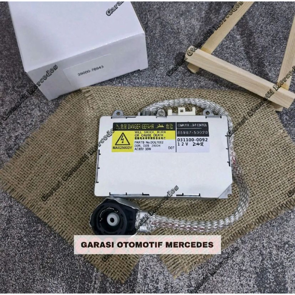 MODUL BALLAST HID D2S D2R TOYOTA HARRIER ALPHARD 1ST BALLAST LAMPU D2S D2R ORI