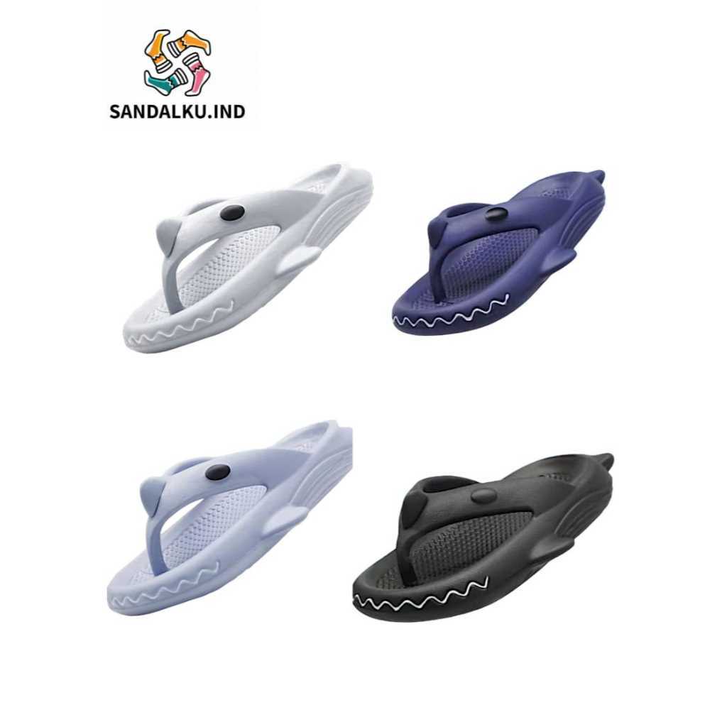 Sandal Jepit Hiu Empuk Anti Slip Ringan EVA
