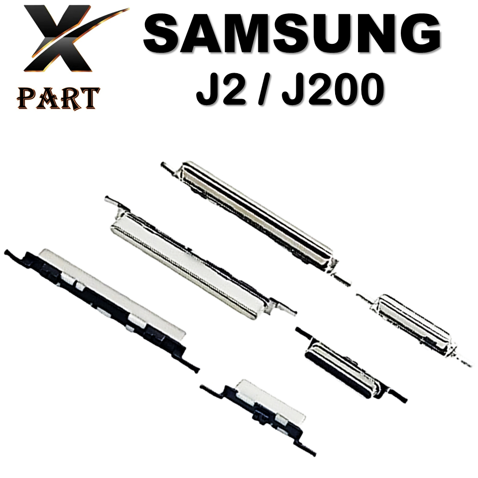 TOMBOL LUAR ON/OFF + VOLUME SAMSUNG J2 / J200 ORIGINAL 100%