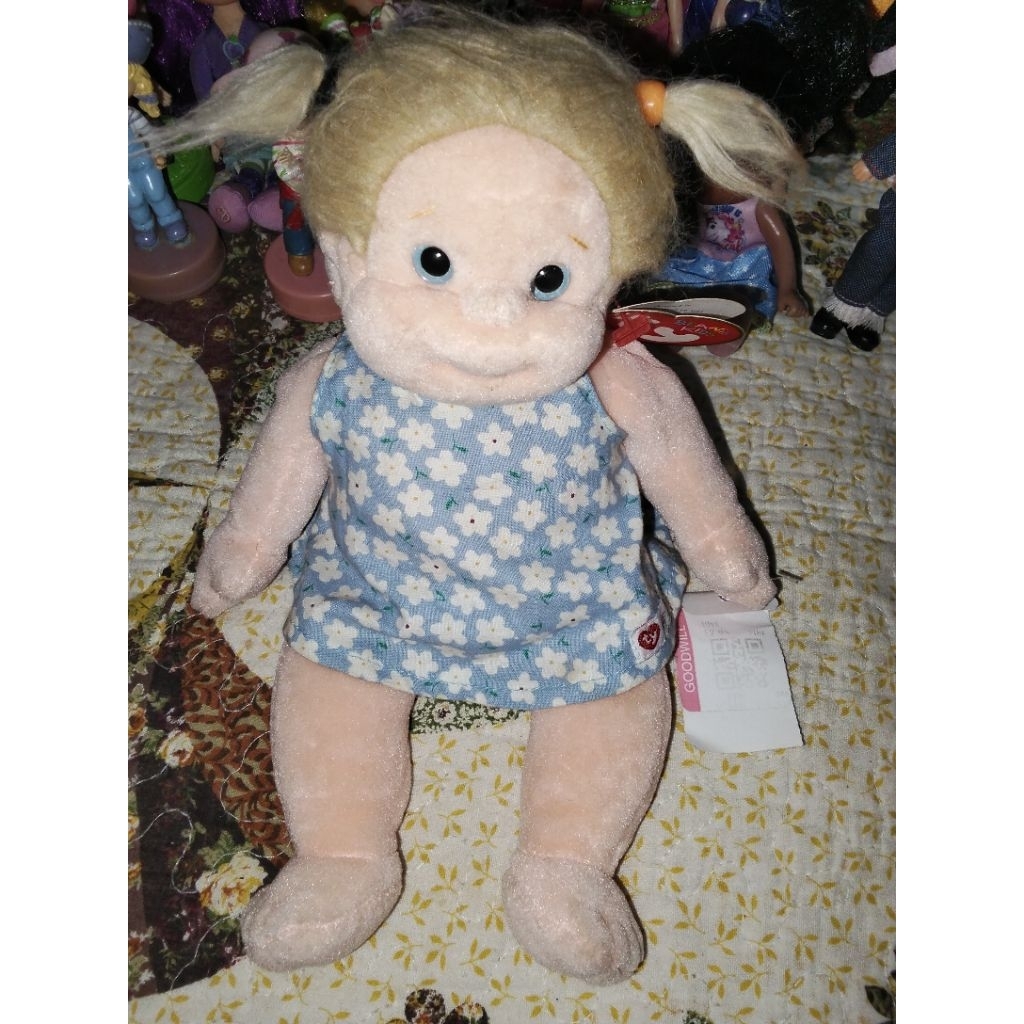 boneka vintage bayi ty newtag