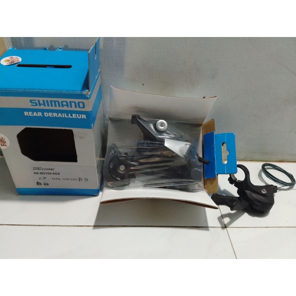 Mini GS shimano deore m5100 11 speed kondisi baru