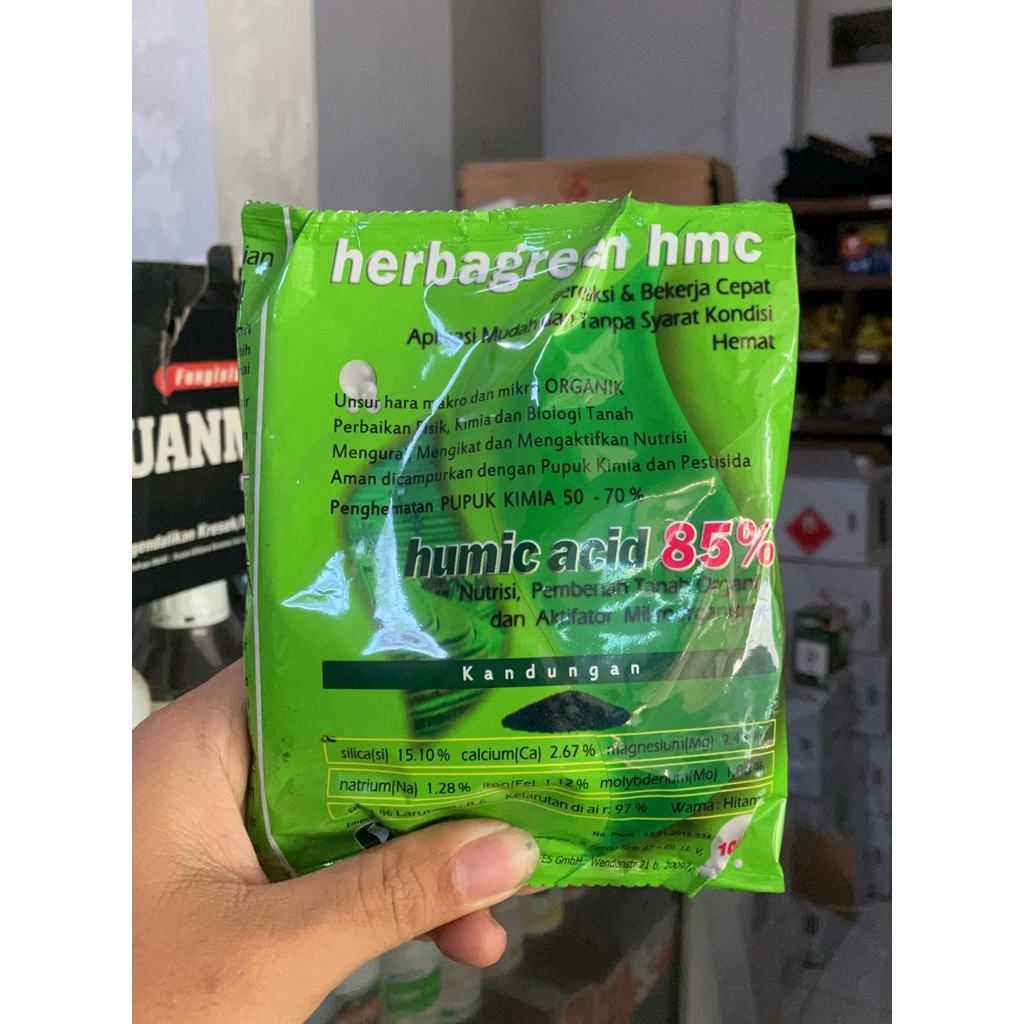 Humic Acid 85% 100 Gram - Nutrisi, Pembenah Tanah dan Aktifator Mikroorganisme