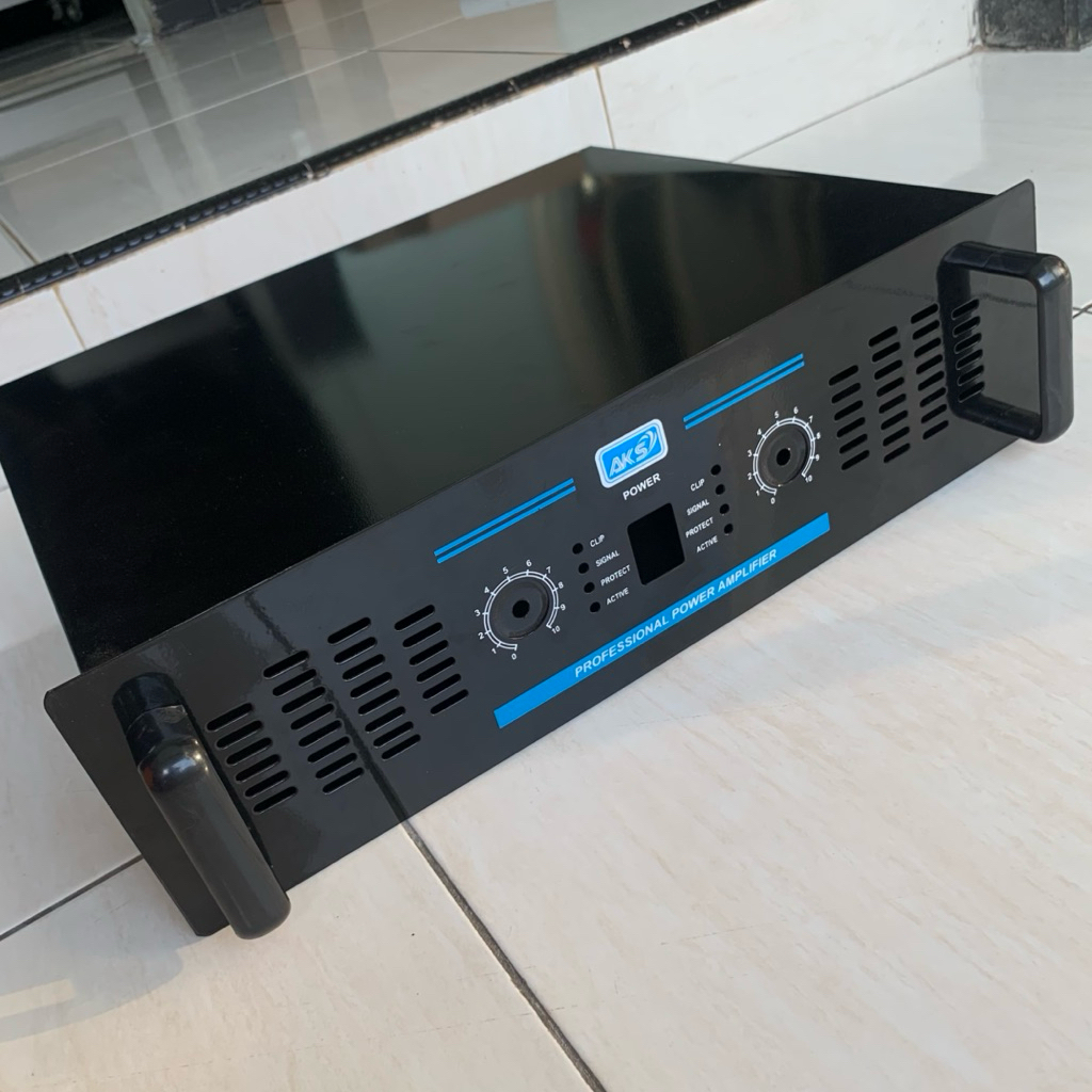 Box Power Amplifier AKS 213 - Bahan Besi Tebal