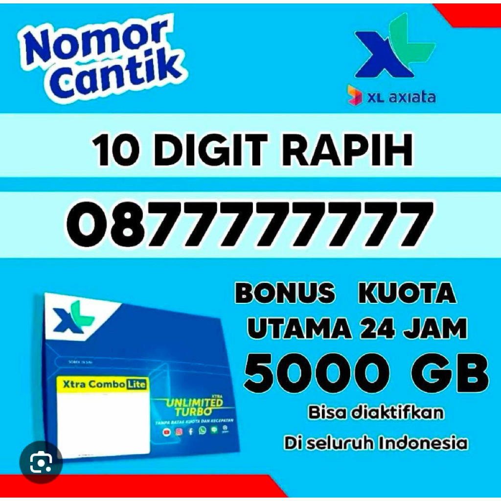 perdana cantik all operator aktif 3 bulan