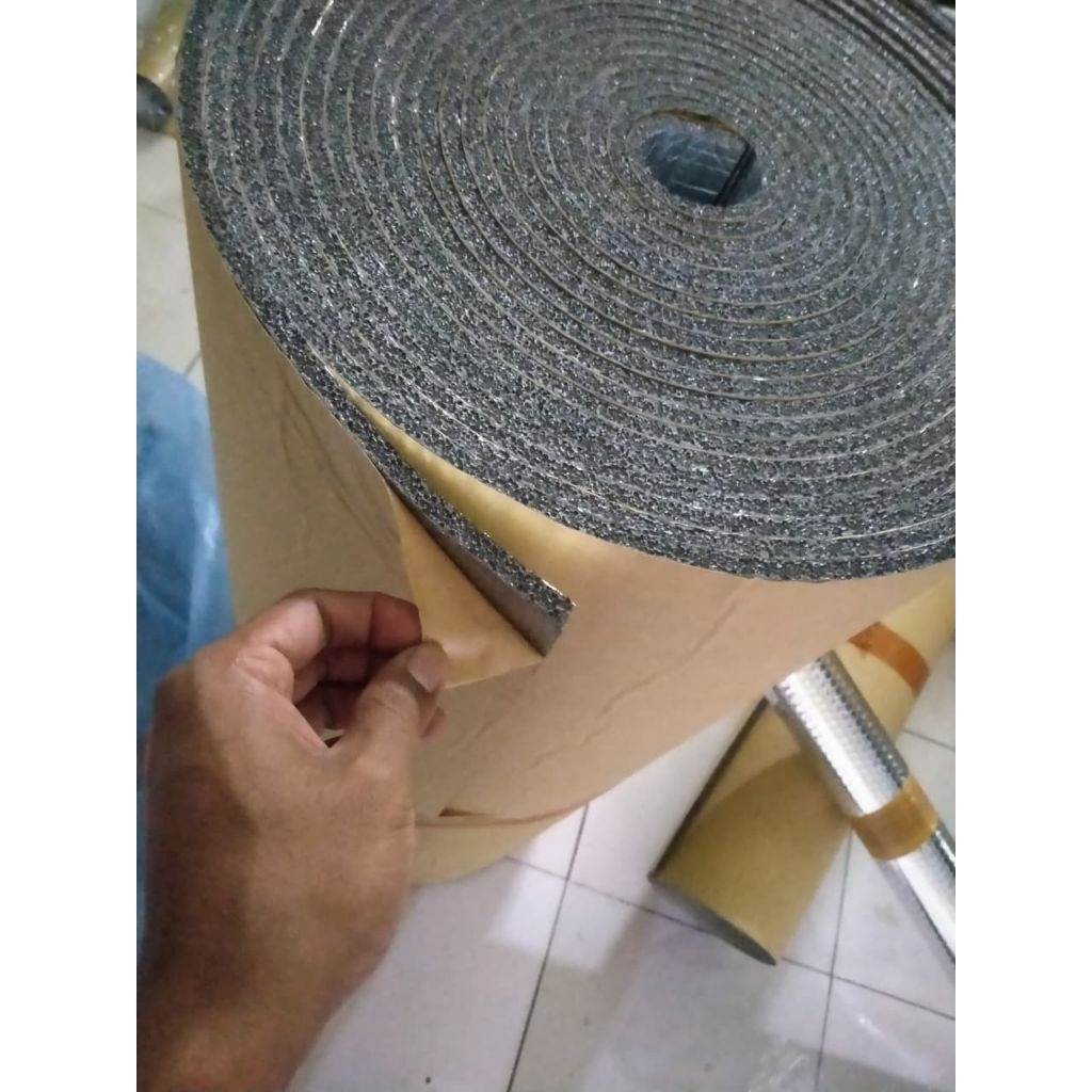 Almunium foil peredam panas tebal 5mm