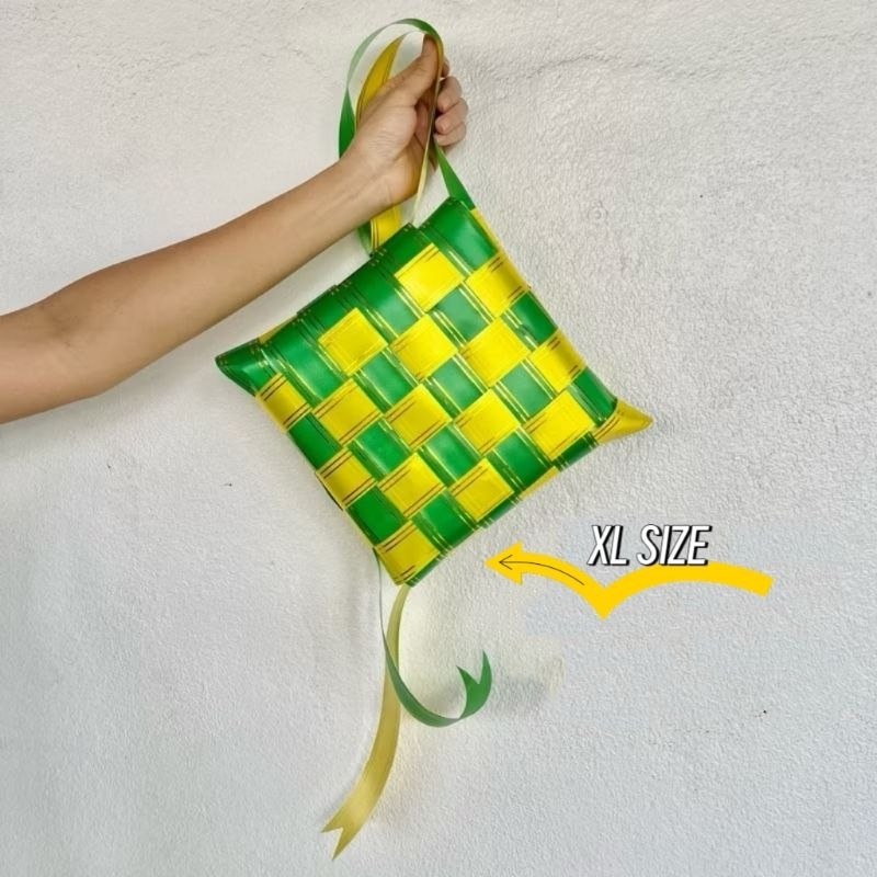 Ketupat Hias Lebaran Jumbo / Ketupat Jumbo Dakron size 45 cm