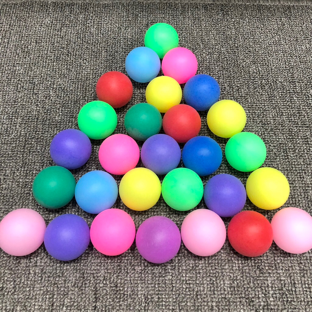 Bola Pingpong Anak warna warni/Bola pantul/Bola warna warni