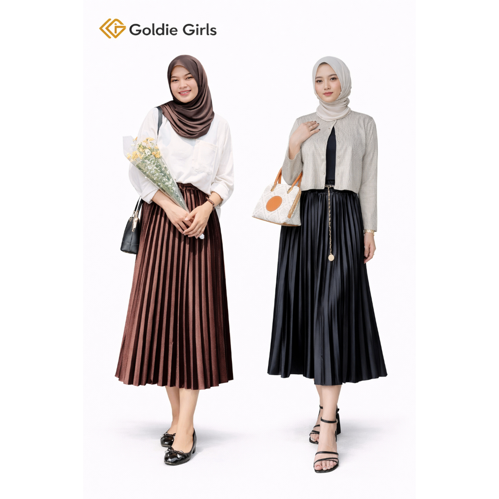 Rok Plisket Bludru 7/8