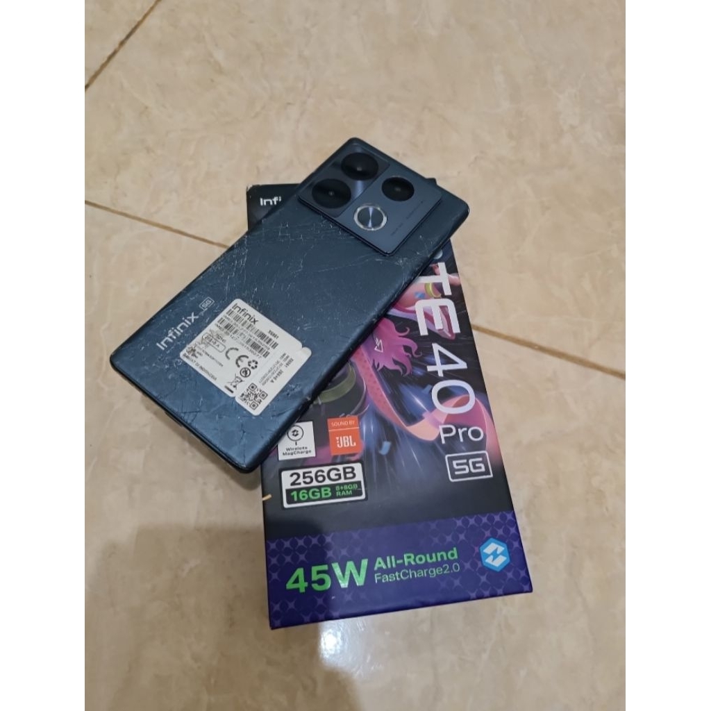 Infinix Note 40 Pro 5G Minus