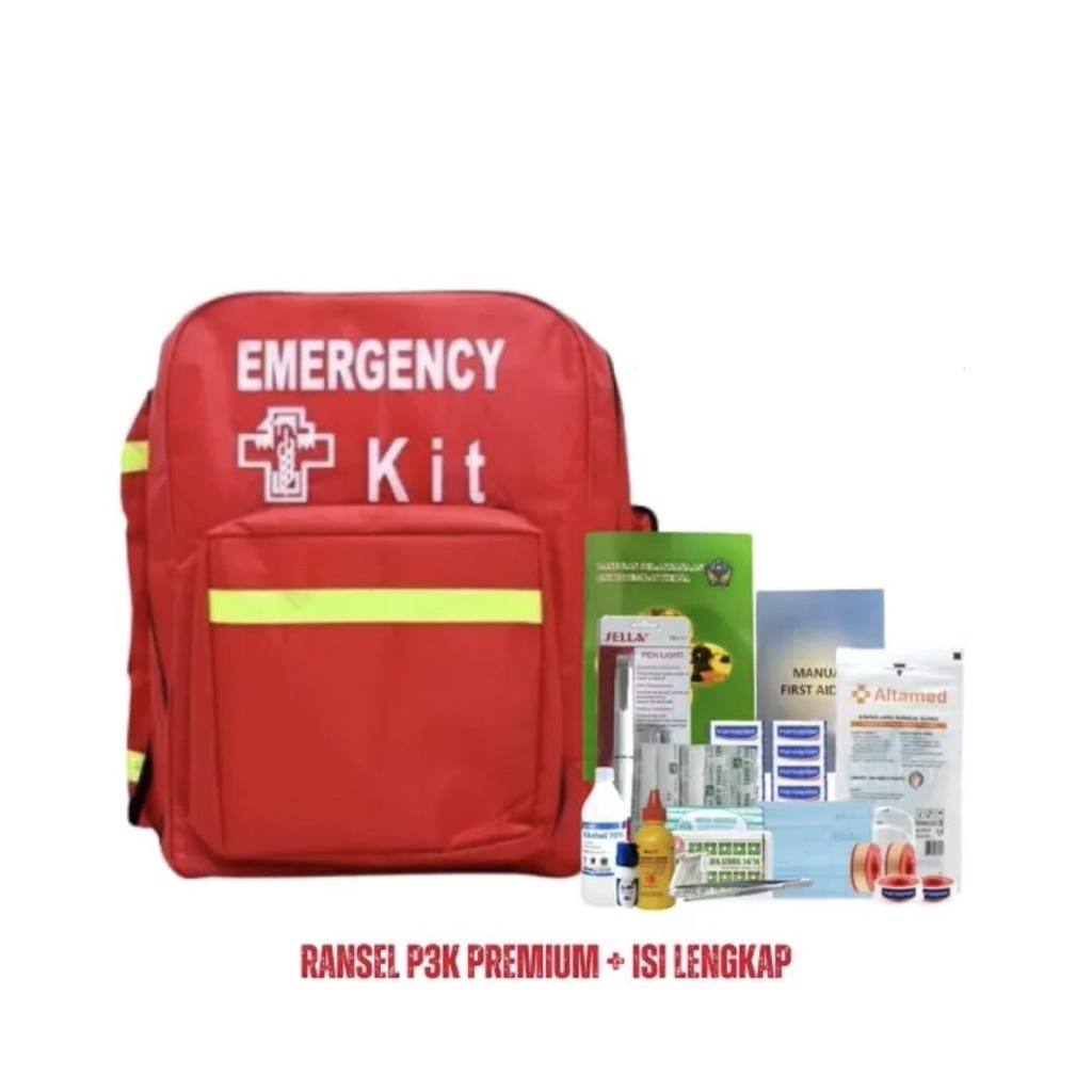Tas Ransel P3K Emergency Kit isi Tipe C