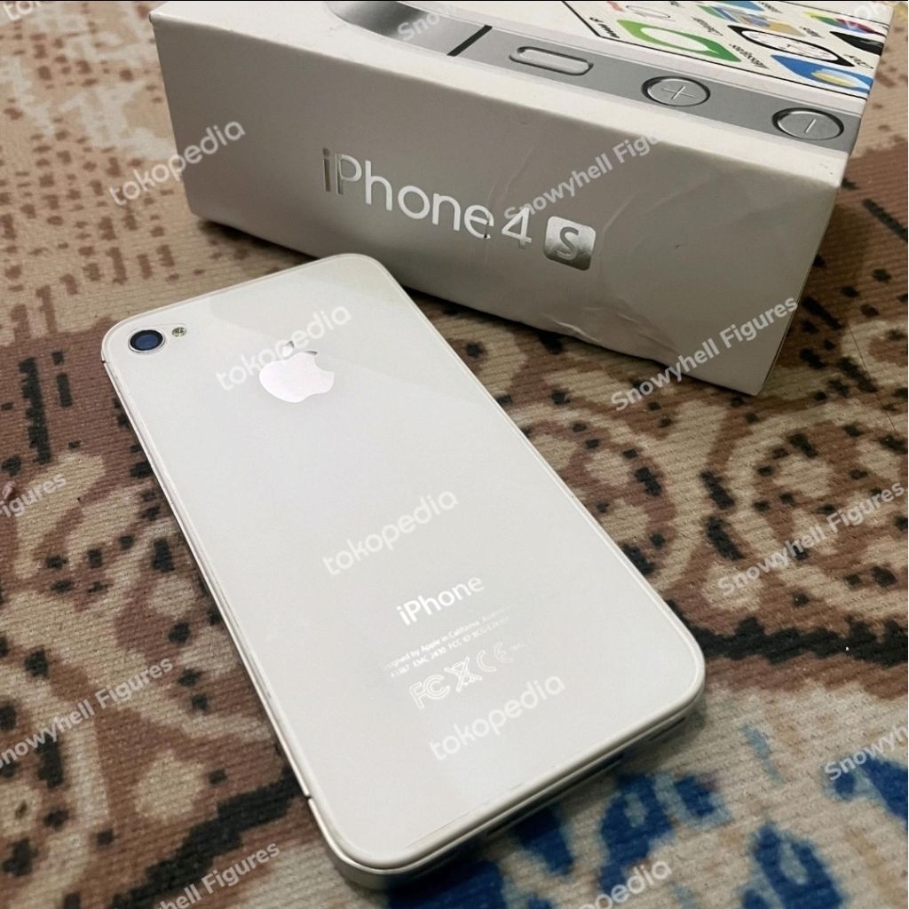 iphone 4s 16gb putih white