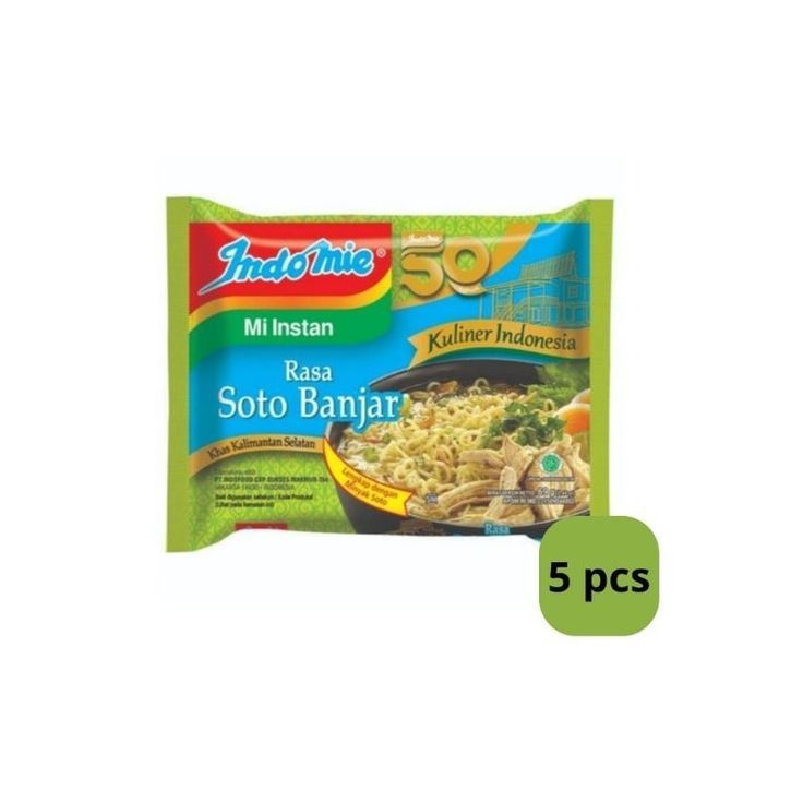 INDOMIE SOTO BANJAR PAKET 5 PCS / SOTO BANJAR INDOMIE