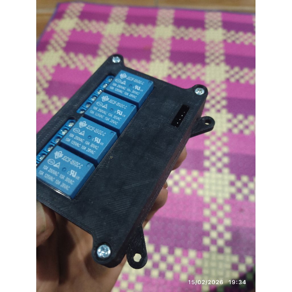 modul Relay 4 Chanel 5V + case