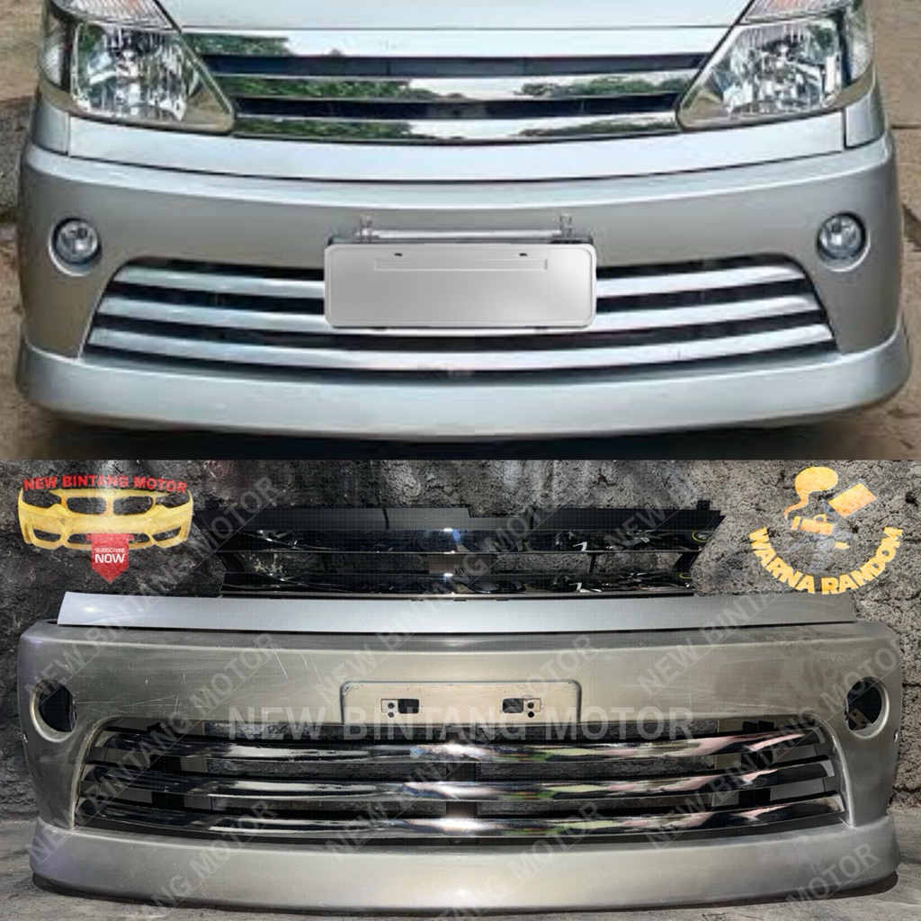 Bumper depan grill nissan serena C24 Autech 2010 2012 original