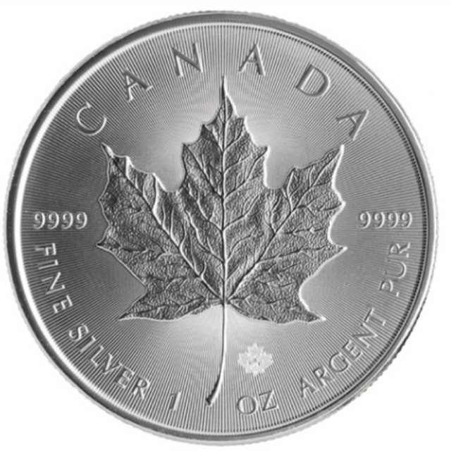 Perhiasan FINE SILVER 1oz CANADA MAPLE COIN 2015 • Perak 1oz daun maple bonus KAPSUL