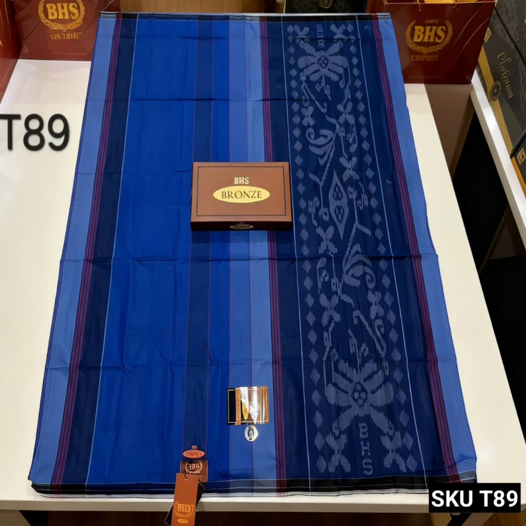 Sarung BHS bronze asli garansi resmi-Bahan super nyaman tidak gatal di kulit,Anti kusut mudah di bel